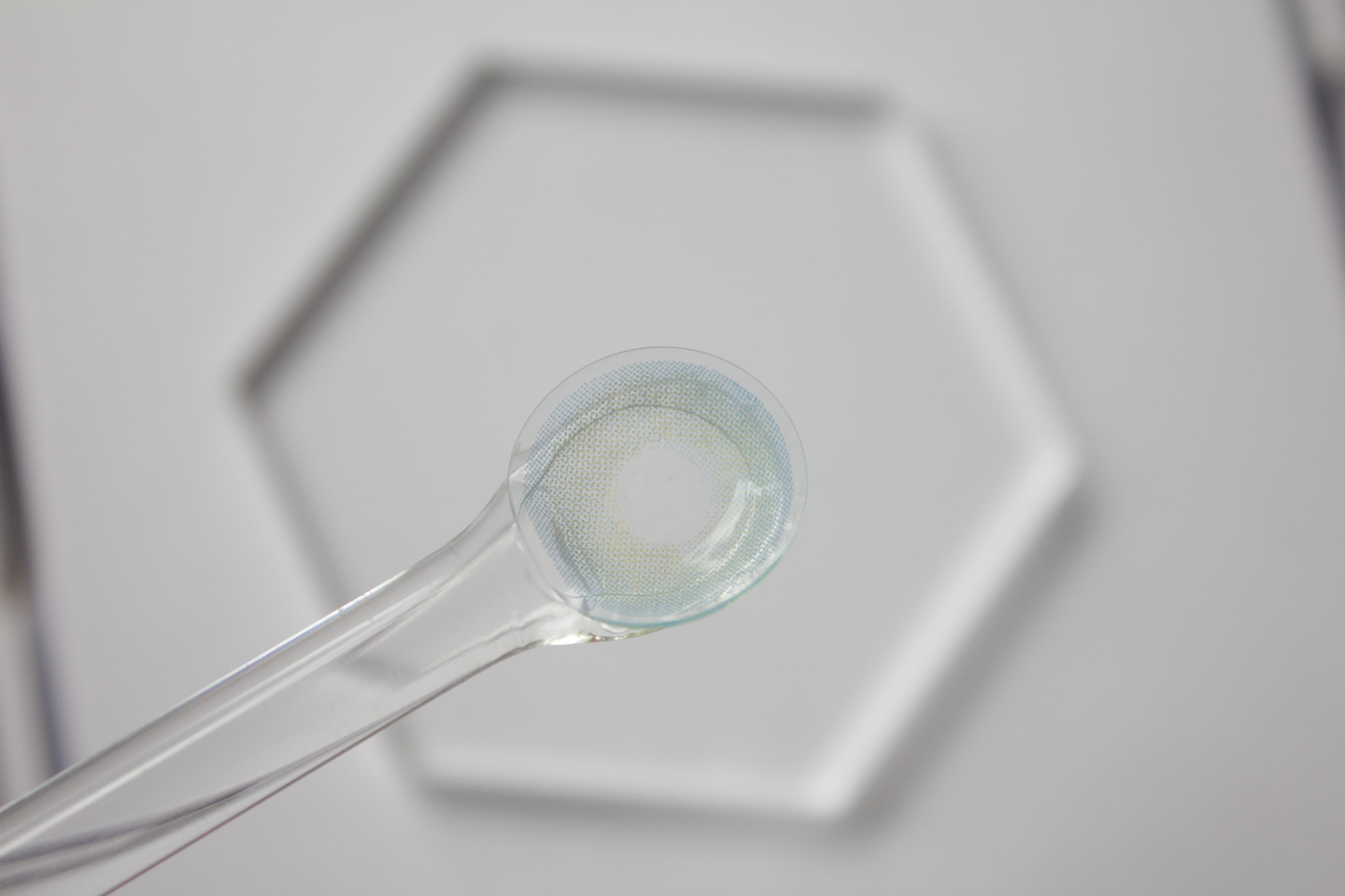 Glitzlens Neth Blue — Colored Contact Lens Silicone Hydrogel Monthly